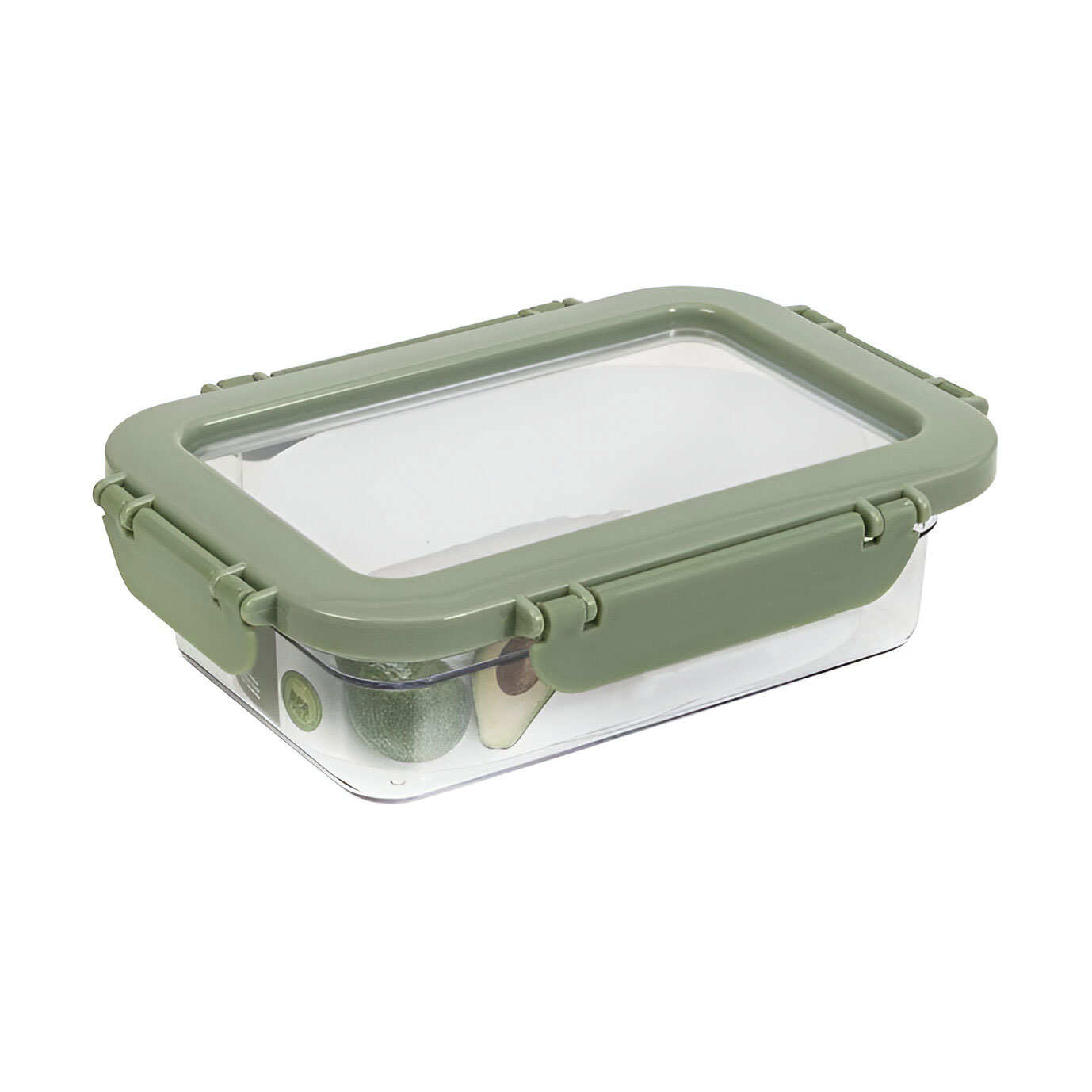 Контейнер Herevin Container-Green-Peach герметичний, 600 мл (161426-100)